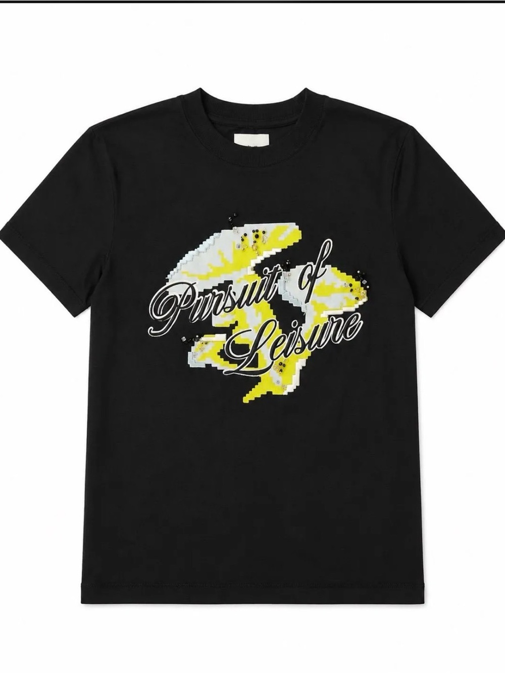 3.1 Phillip Lim “Pursuit of Leisure” Black Embellished Tee NWOT